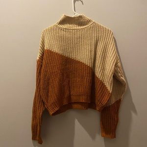 Colorblock sweater